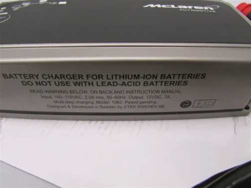 McLaren Battery Charger - Image 5