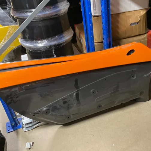 GENUINE MCLAREN 540/ 570S/ 600LT FRONT DOOR - RIGHT HAND (ORANGE)