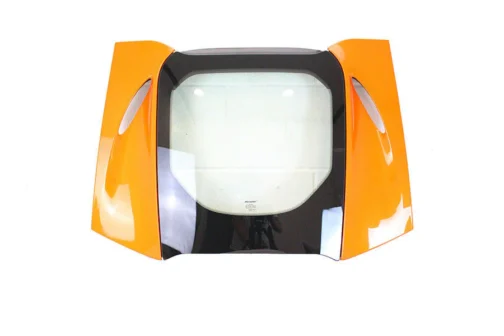 MCLAREN 650S- MP4 SPYDER REAR ENGINE BONNET COVER PANEL WITH GLASS