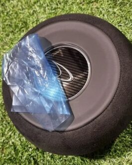 McLaren Black Alcantara Steering Wheel Air Bag