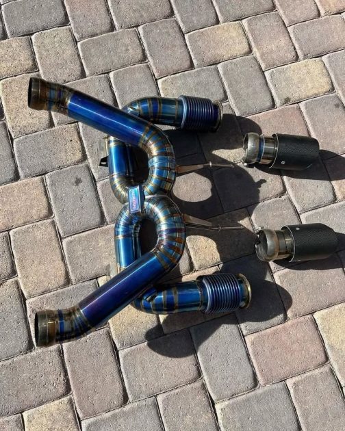Exhaust titanium aftermarket - Image 3
