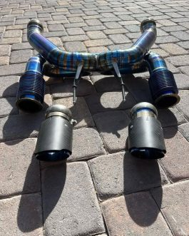 Exhaust titanium aftermarket