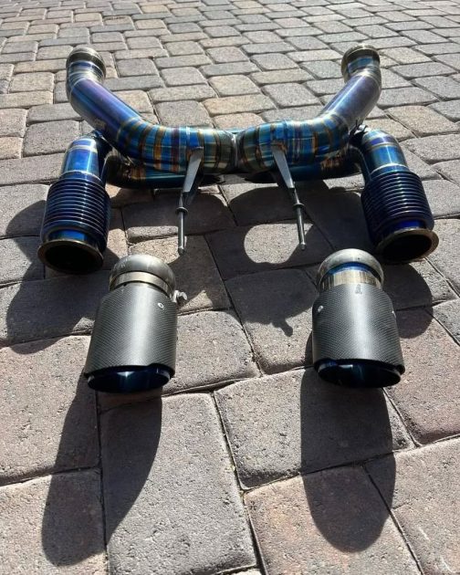 Exhaust titanium aftermarket - Image 2