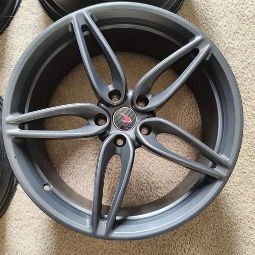 4x Mclaren 570s 650S MP4-12C 600LT OEM Super Lightweight Wheels 19x8 20x10 Gray - Image 3