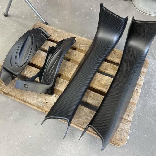 Carbon Check! More 600LT MSO extended sills and wheel arches - Image 4
