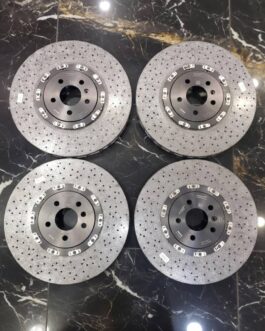 New Genuine McLaren Front & Rear Ceramic Brake Disc Set